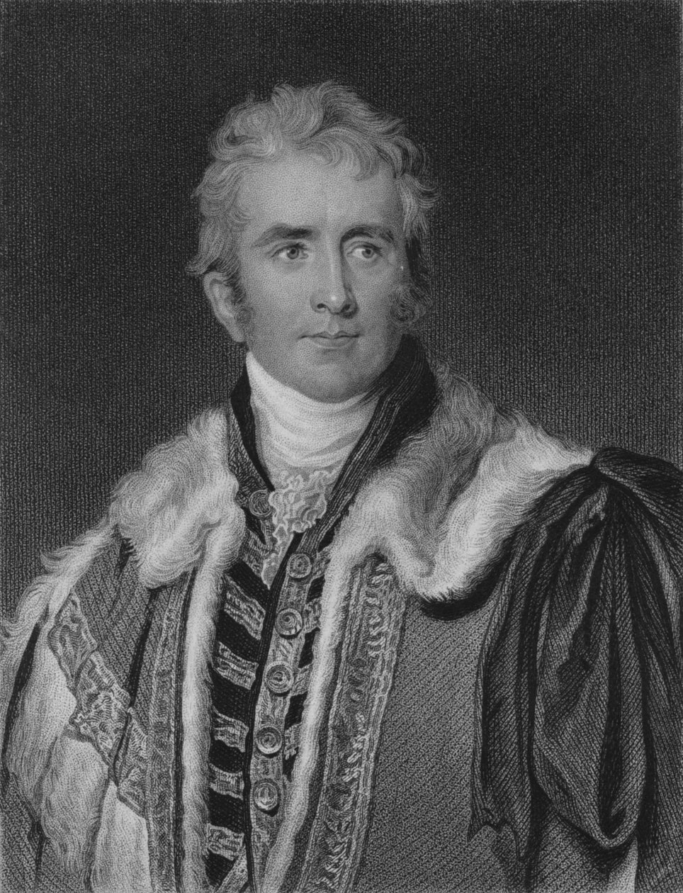 William Pitt Amherst, Earl Amherst, tidigt 1800-tal. av S. Freeman