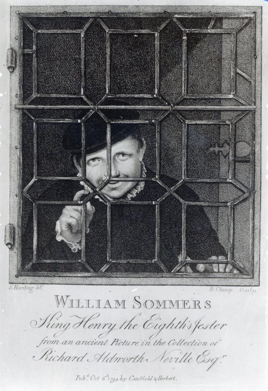 William Sommers, graverad av R. Clamp, 1794 av S. Harding