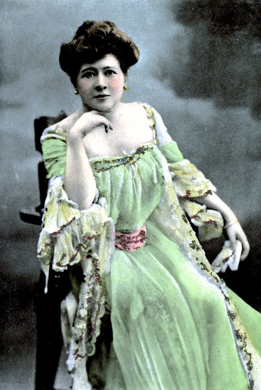 Marie Tempest 1864-1942, engelsk sångerska och skådespelerska, 1905. av S Hildesheimer and Co