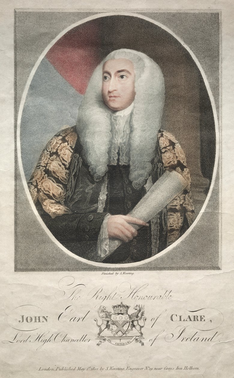 John Fitzgibbon, Earl of Clare av S. Kersting