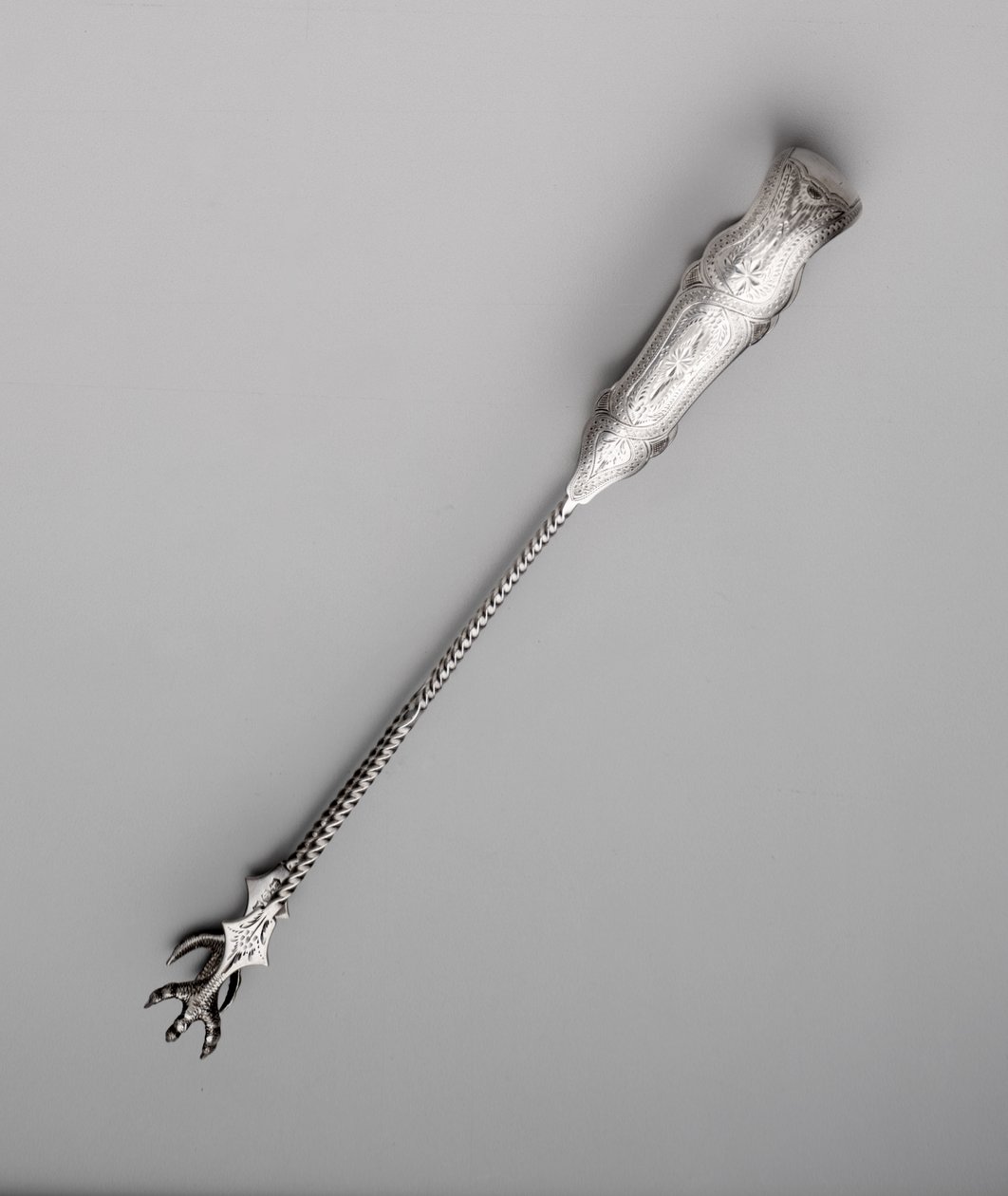 Olivtång, ca 1830 (mynt silver) av S. Perdriaux