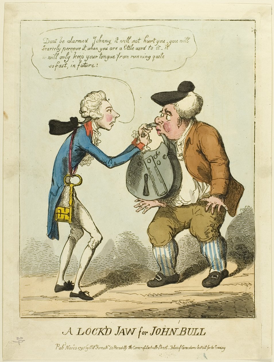 En låst käke för John Bull av S. W. Fores