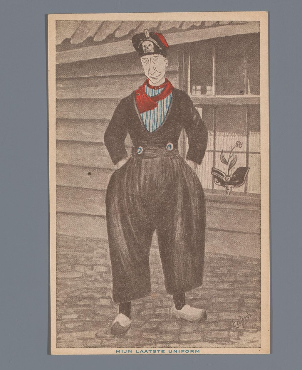Min sista uniform (titel på föremål) av S. de Jongh