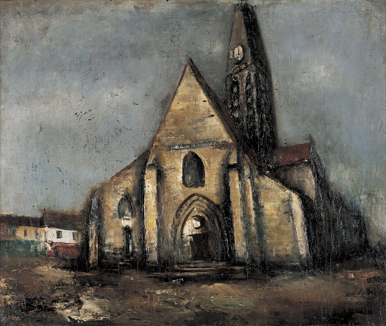 Church Alley in Paris av Saeki Yuzo