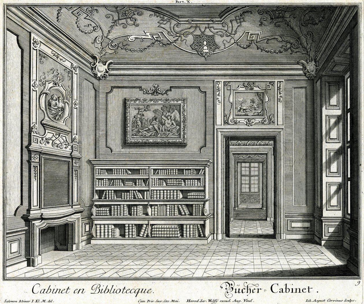bokskåp av Salomon Kleiner