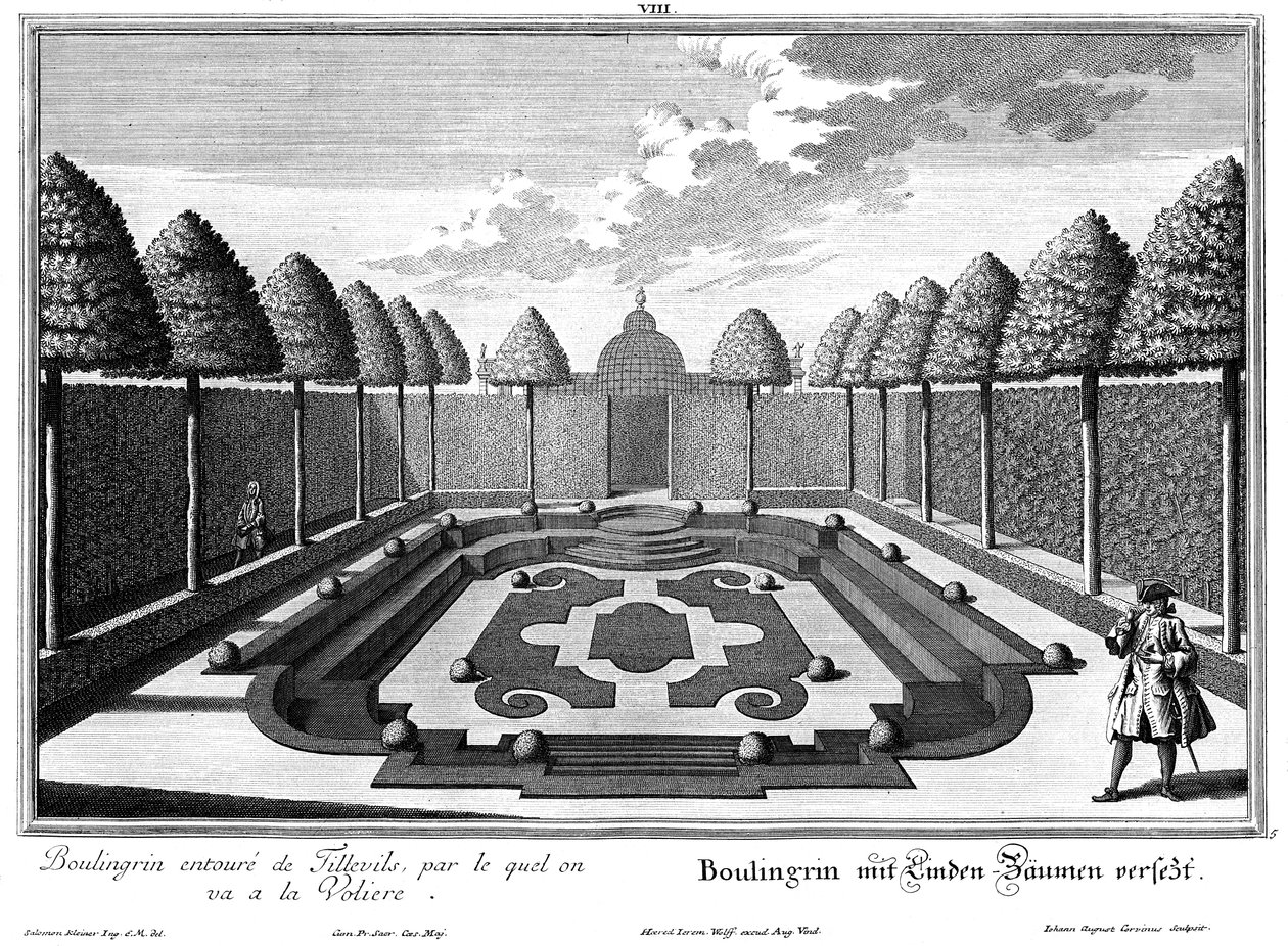 Broschyr om Boulingrins i "Small Garden" av Salomon Kleiner