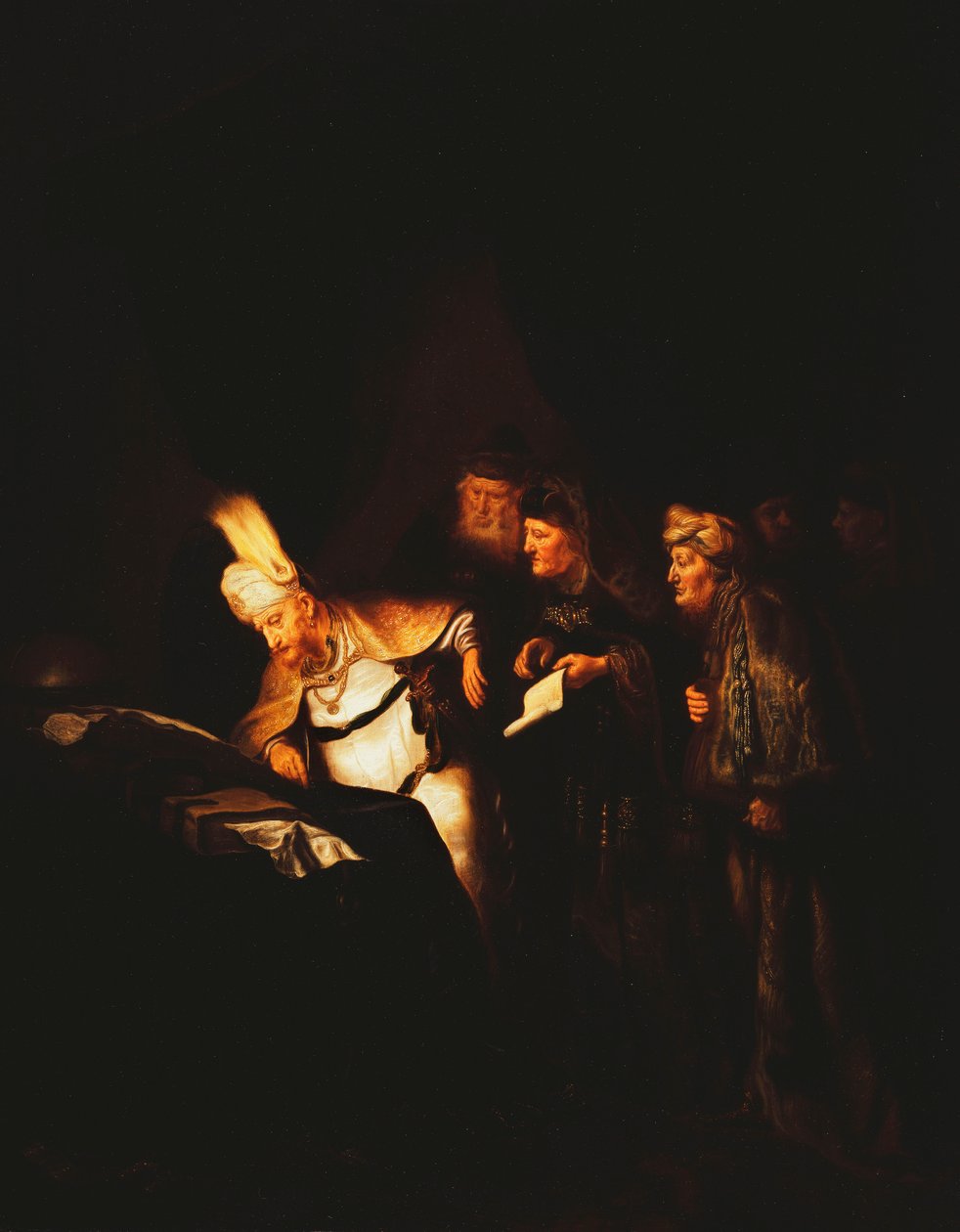Pontius Pilatus vägrar att ändra inskriptionen som ska placeras på Kristi kors, 1641 av Salomon Koninck