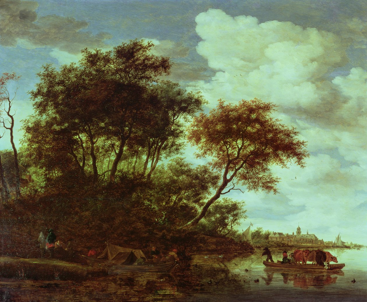 Okänd bild av Salomon van Ruisdael or Ruysdael