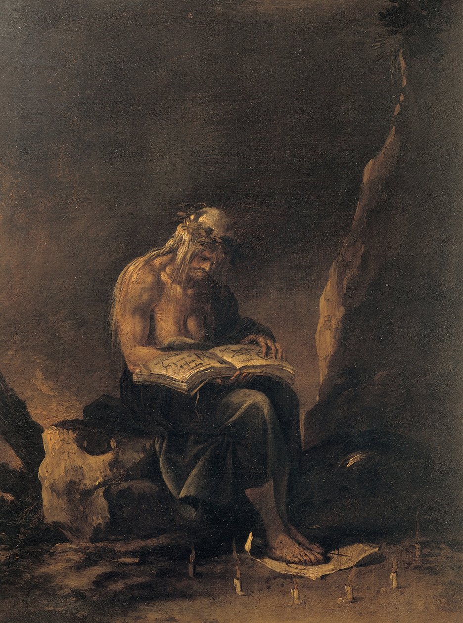 A Witch av Salvator Rosa