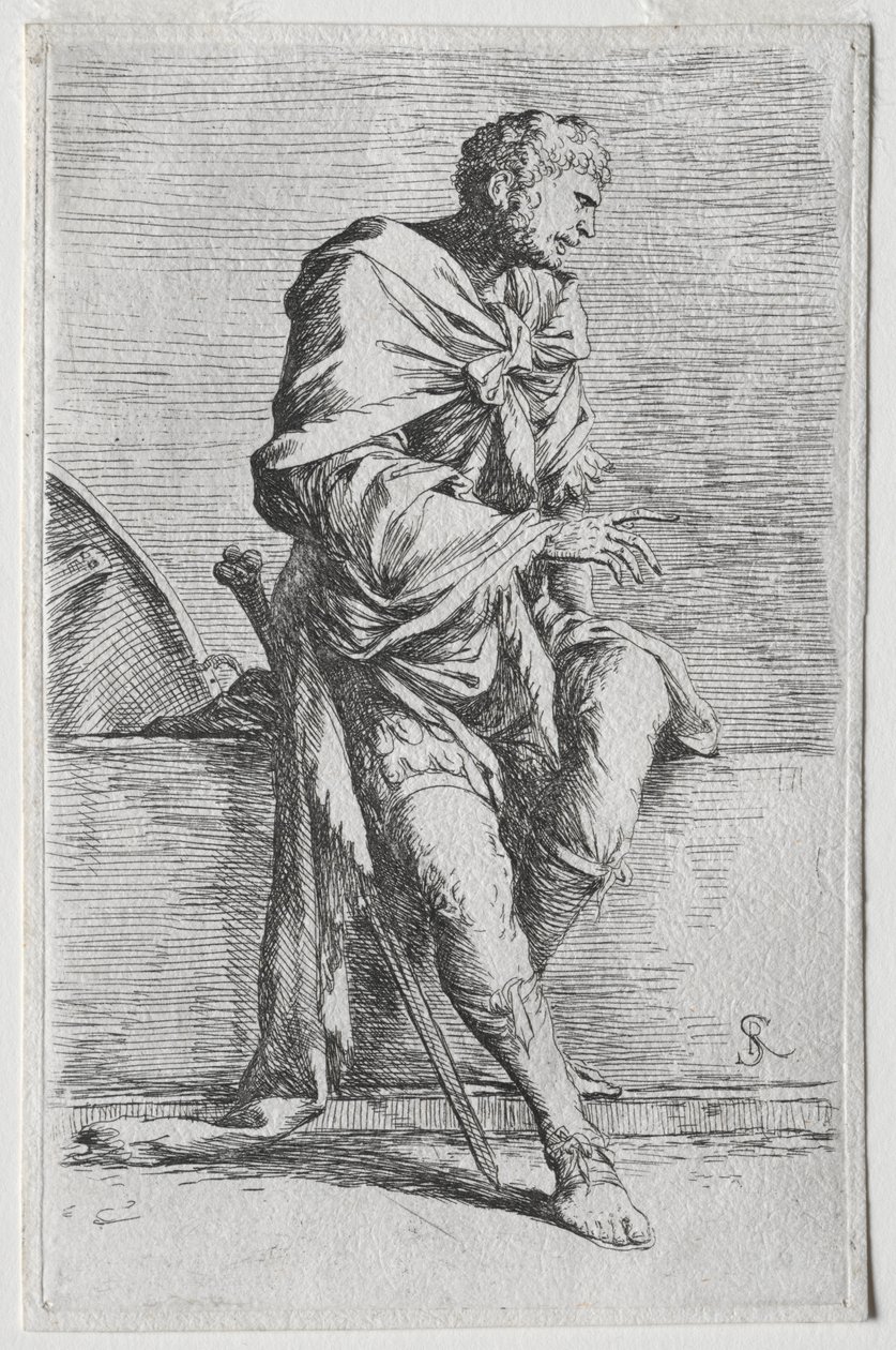 Figurine-serien: Figurina av Salvator Rosa