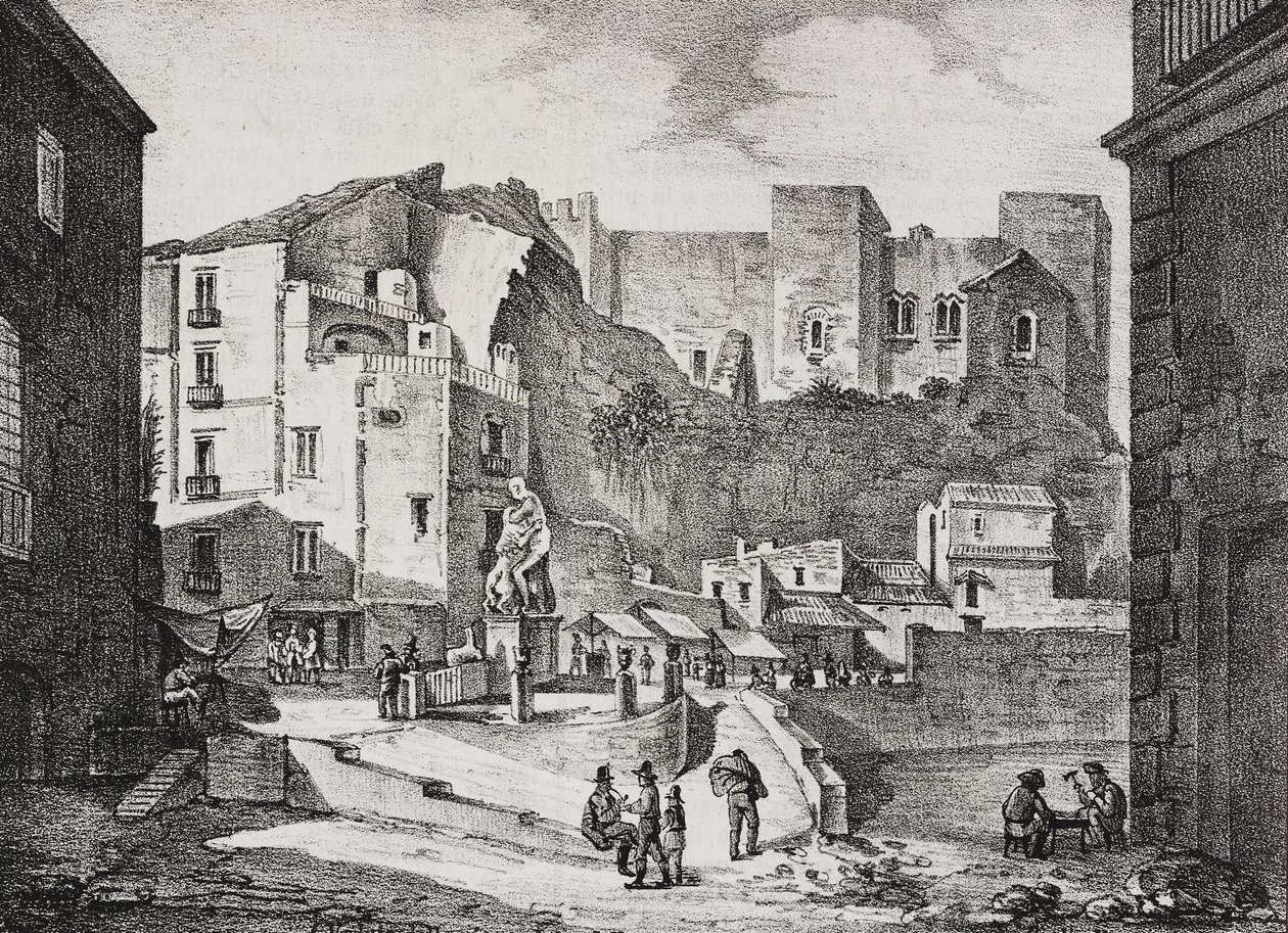 Utsikt över Piazza della Fontana dell