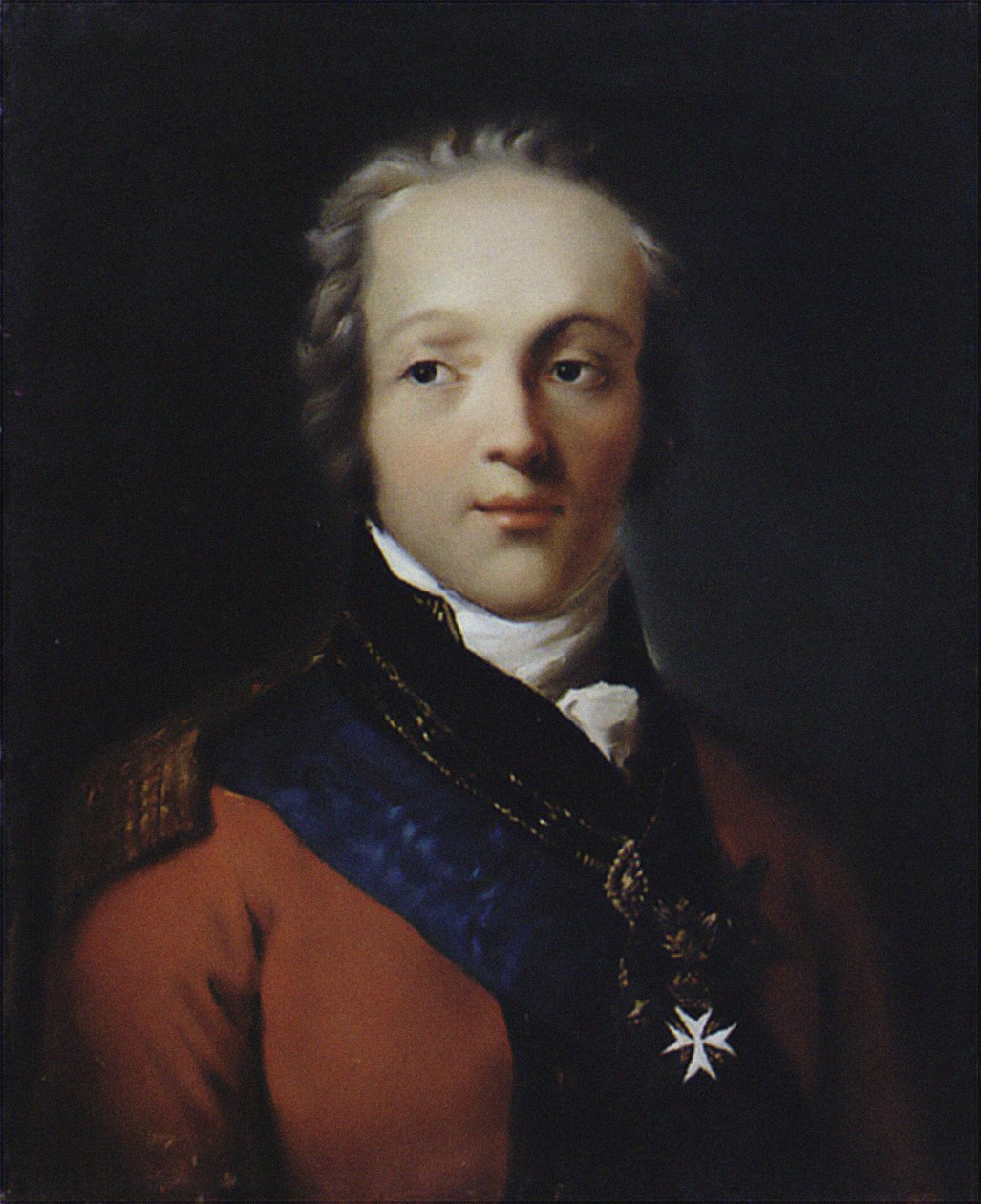 Porträtt av greve Fjodor Vasilyevich Rostopchin 1763-1826, 1800 av Salvatore Tonci