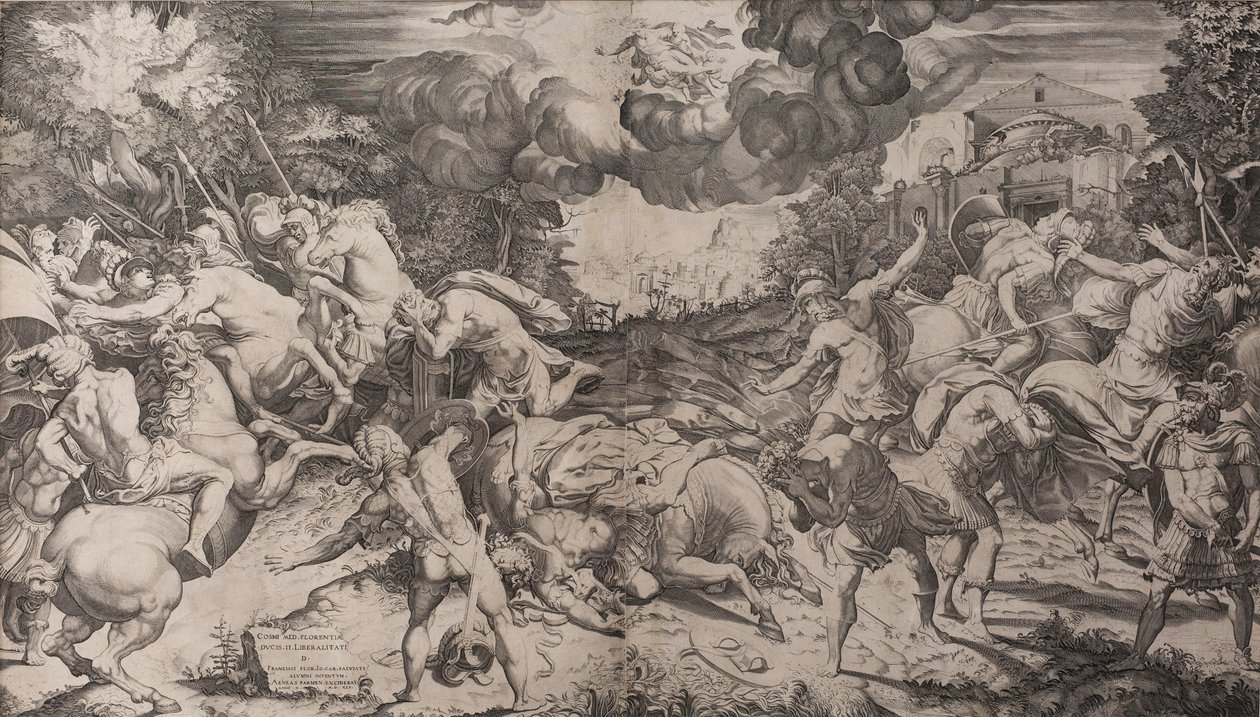 Sankt Paulus omvändelse, 1545. av Salviati