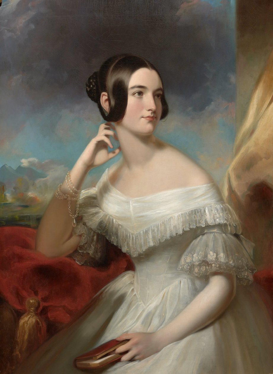 Miss Jane Mercer av Samuel Bell Waugh