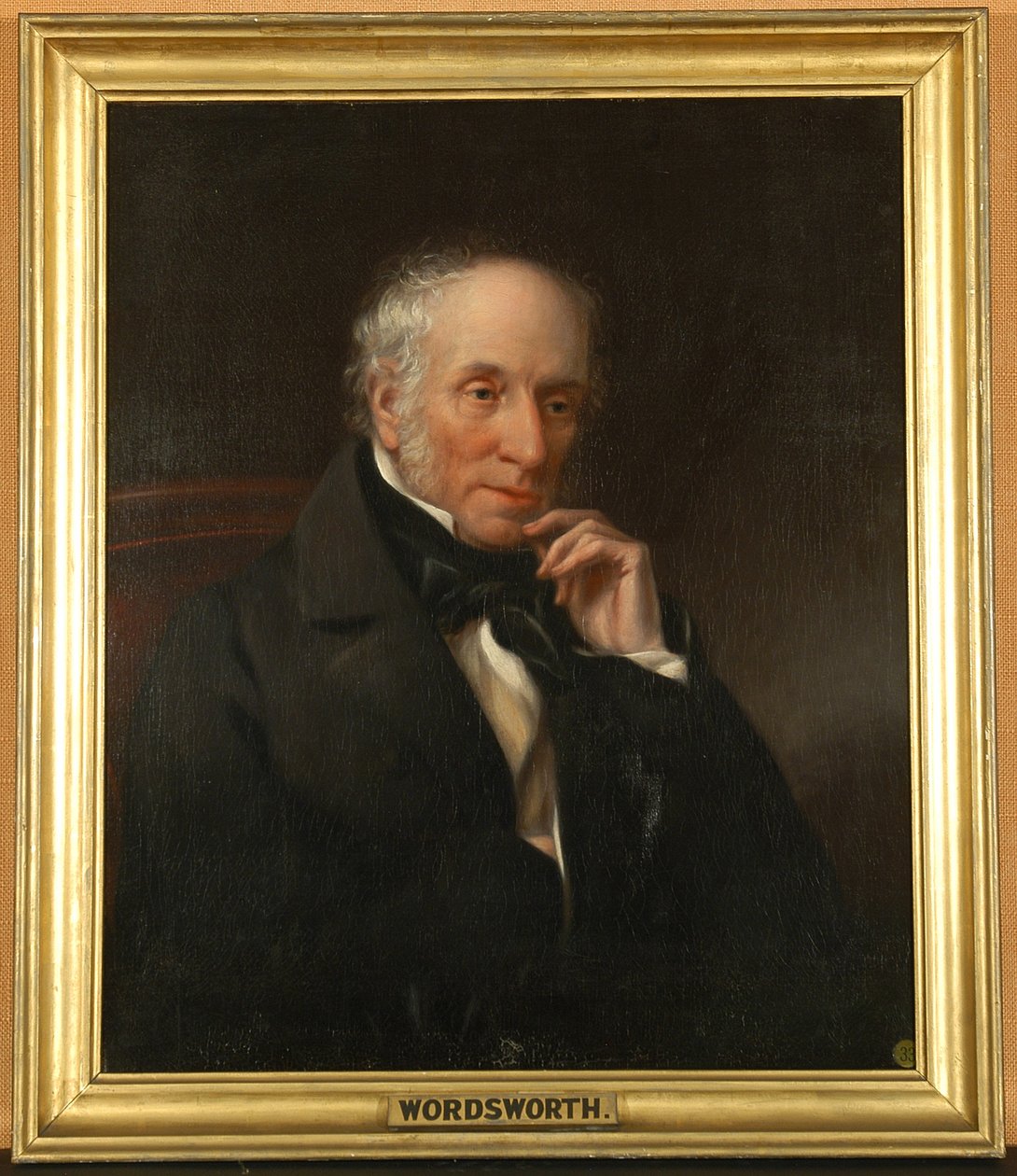 Porträtt av William Wordsworth, 1844 av Samuel Crosthwaite