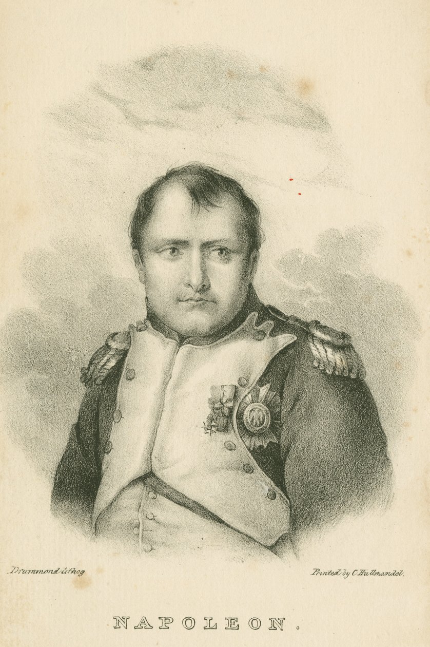 Napoleon, 1825 av Samuel Drummond