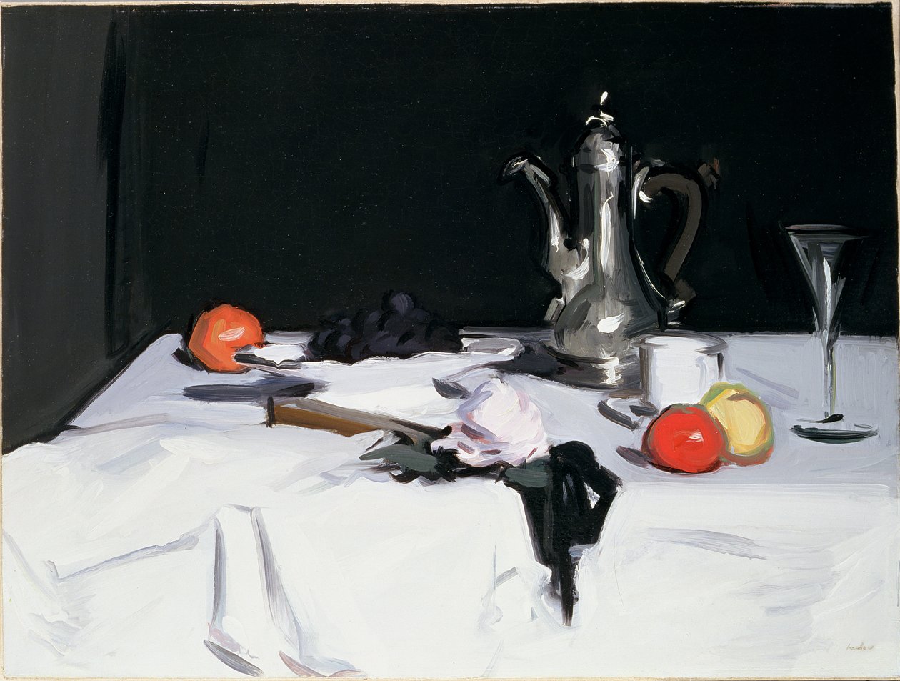 Stilleben med kaffekanna, ca 1905 av Samuel John Peploe