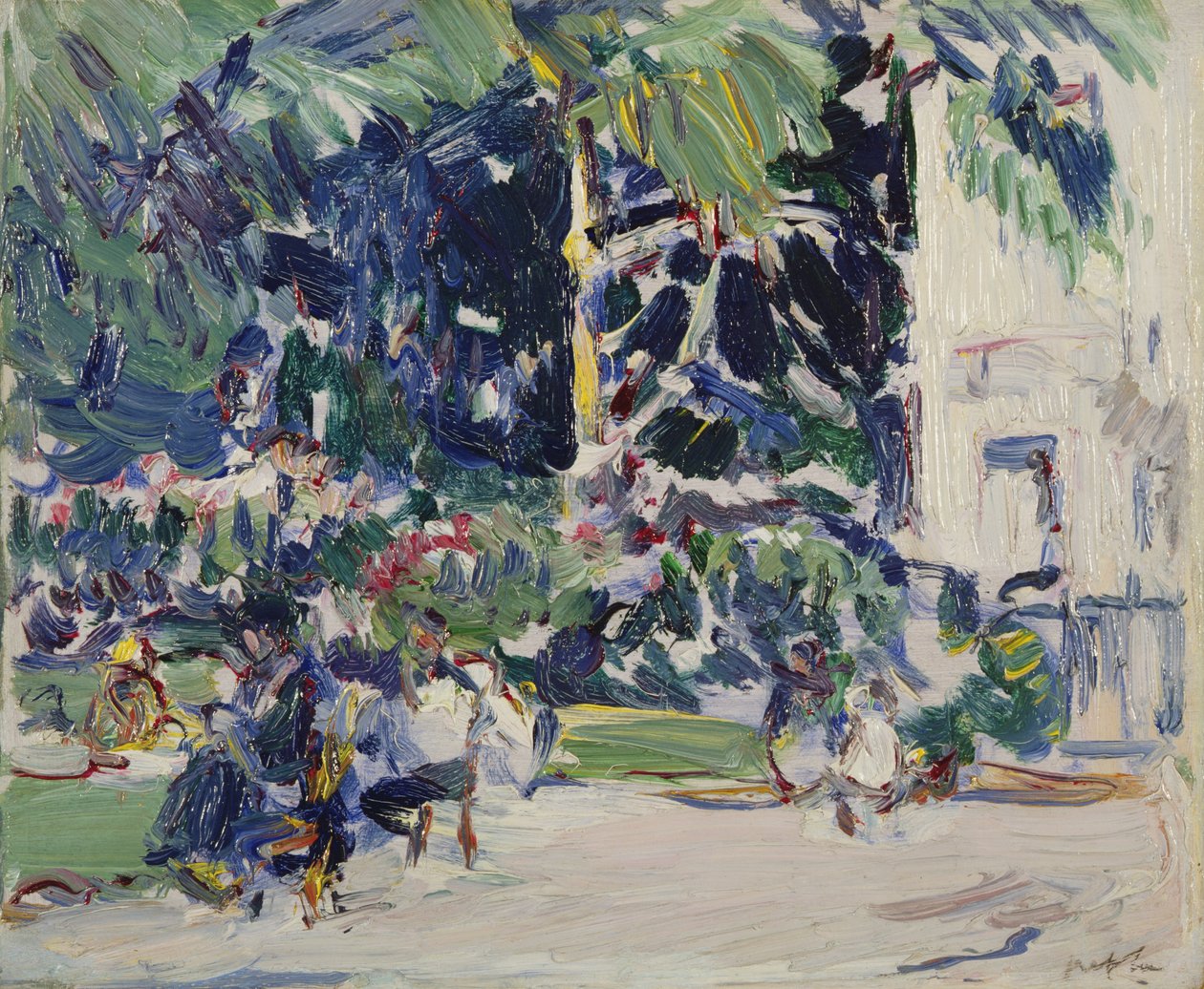 Luxemburgträdgården, Paris av Samuel John Peploe