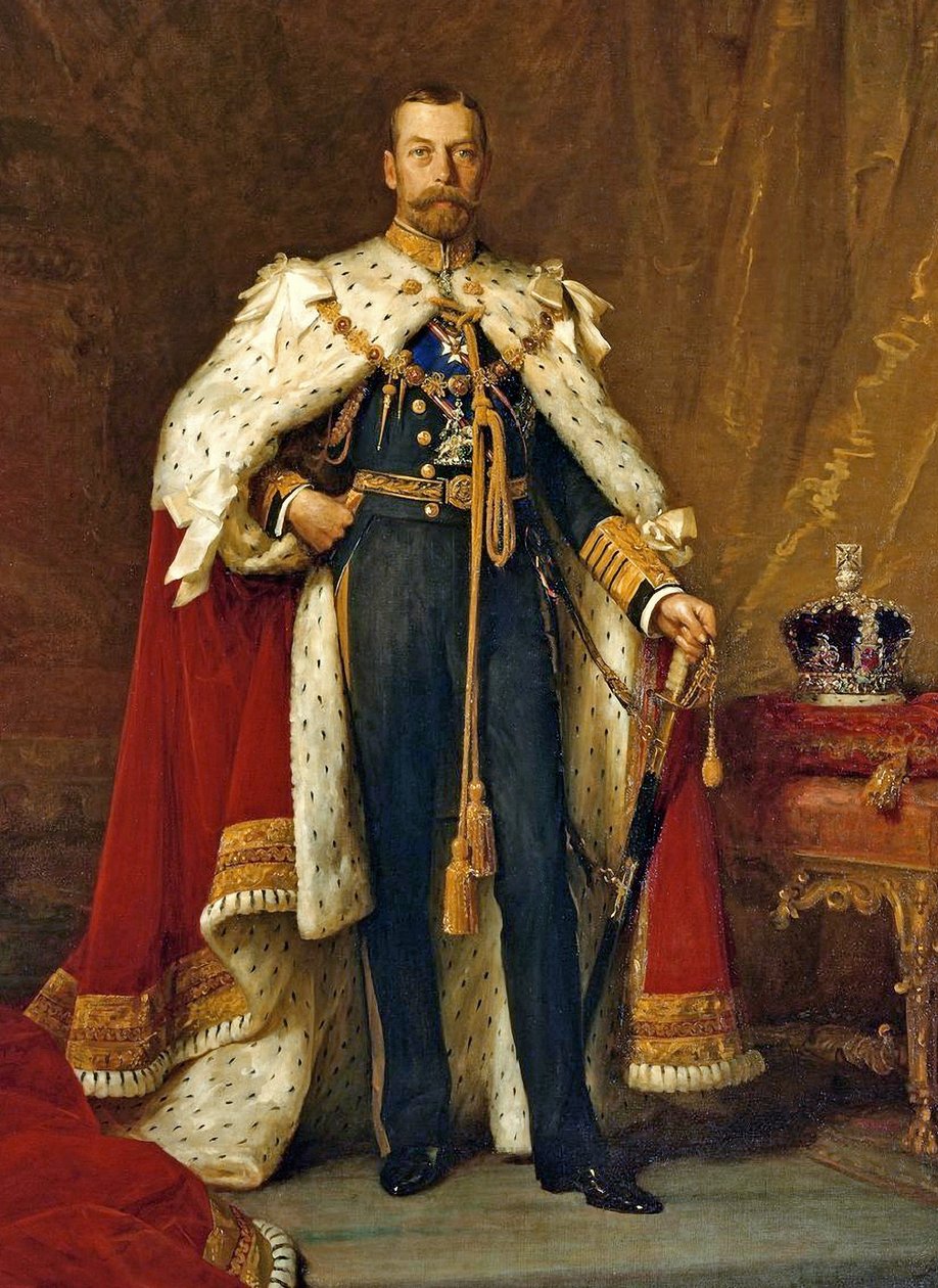 Kung George V, 1911 av Samuel Luke Fildes