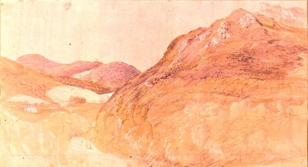 Nära Travellers Rest Inn, Dolgellau av Samuel Palmer
