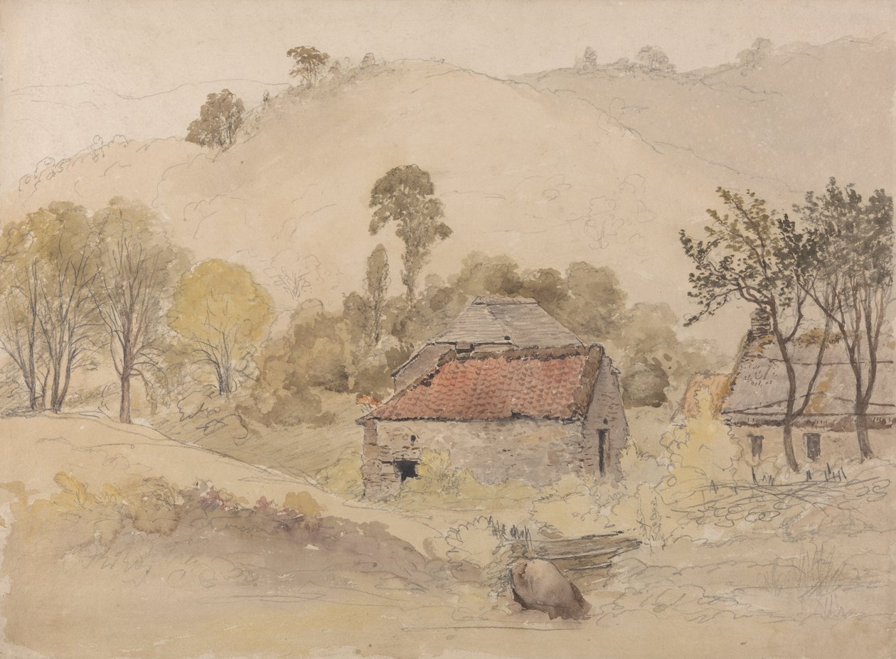 The Barns av Samuel Palmer