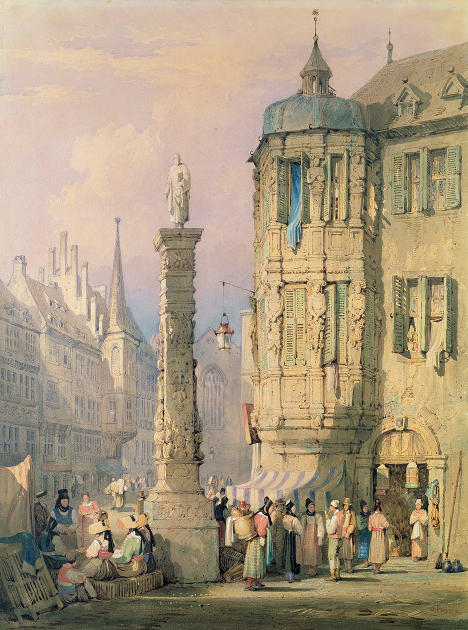 Biskopspalatset, Würzburg av Samuel Prout