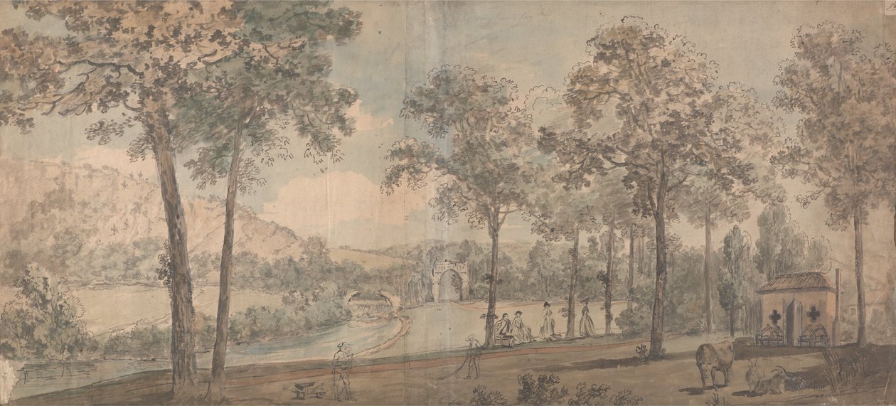Mr. Vaughans, Boys Hill, Dorset av Samuel Scott