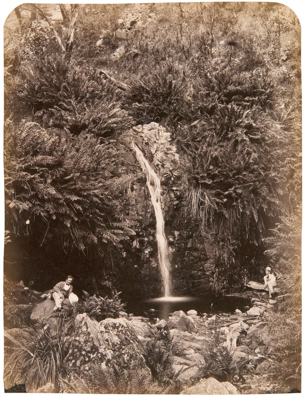 Second waterfall, First creek av Samuel Sweet
