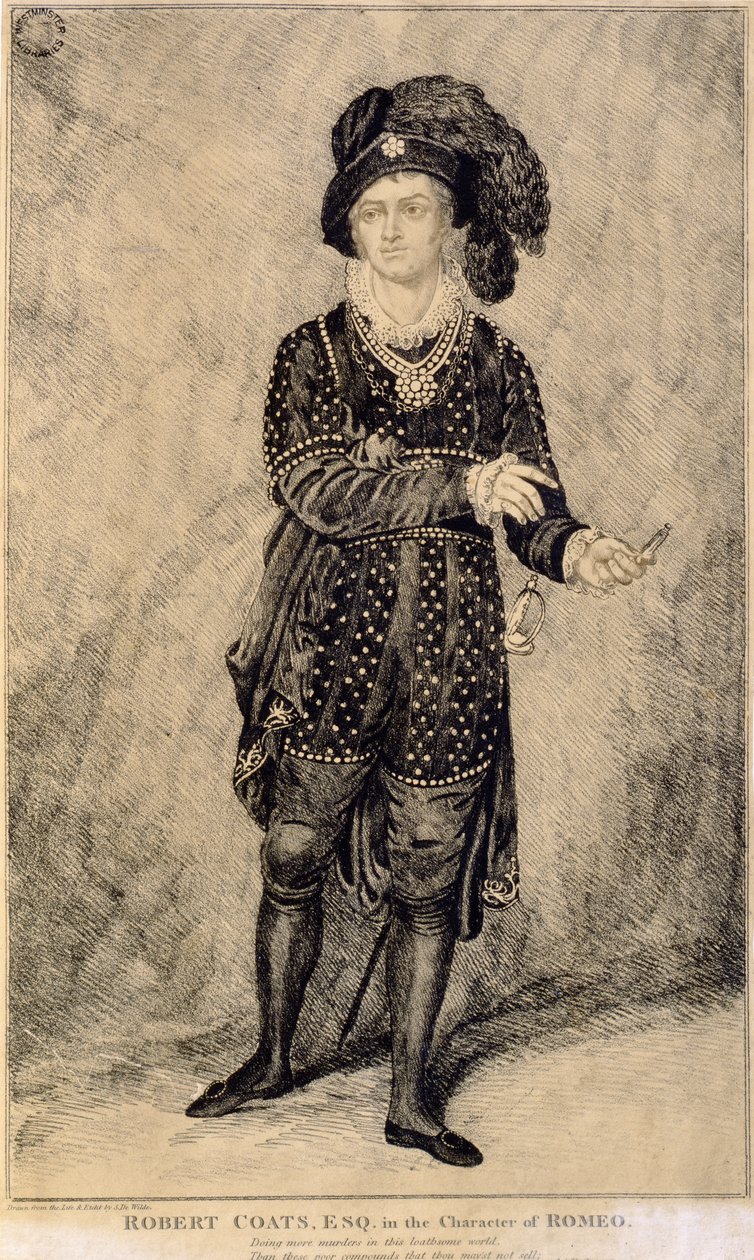 Robert Coats, Esq. i Romeos karaktär av Samuel de Wilde