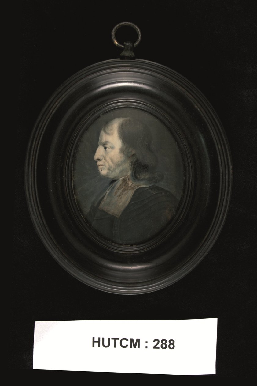 Oliver Cromwell, ca 1700-50 (akvarell) av Samuel (after) Cooper