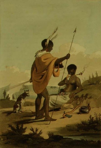 Bushooana Man and Woman, skylt 19 från 