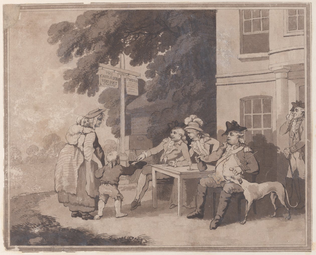Välvilja, 25 november 1792. av Samuel Alken