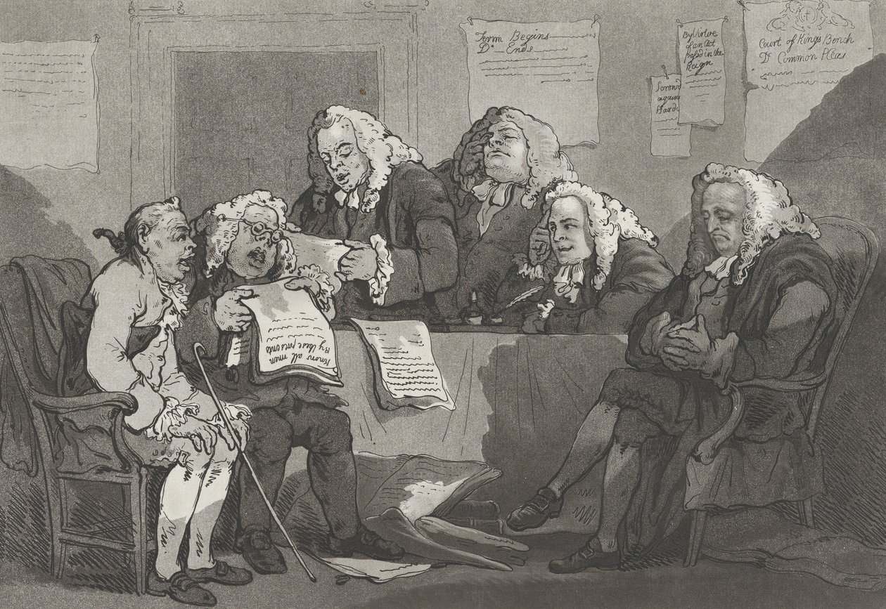 Botheration den 21 december 1785. av Samuel Alken