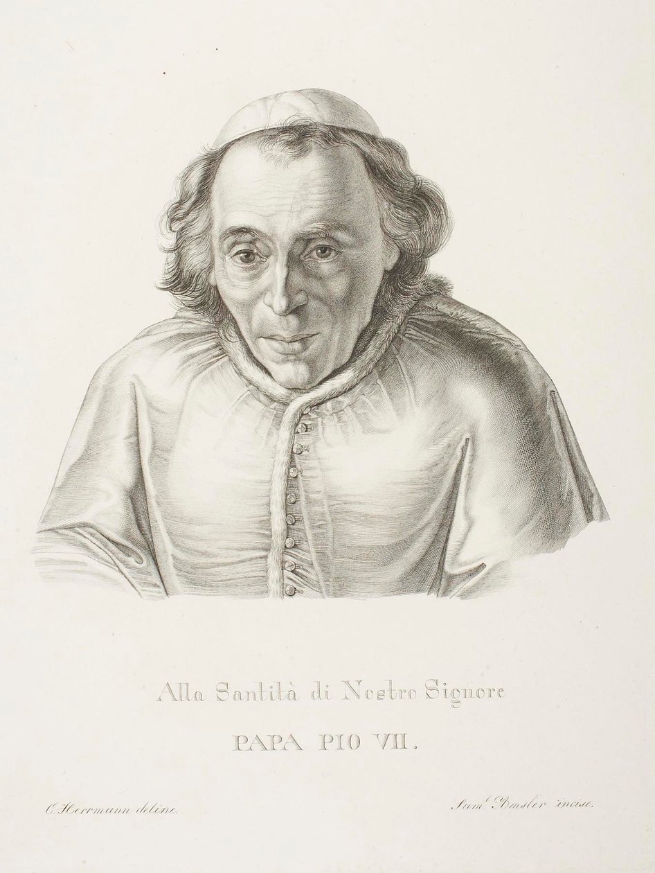 Pius VII av Samuel Amsler