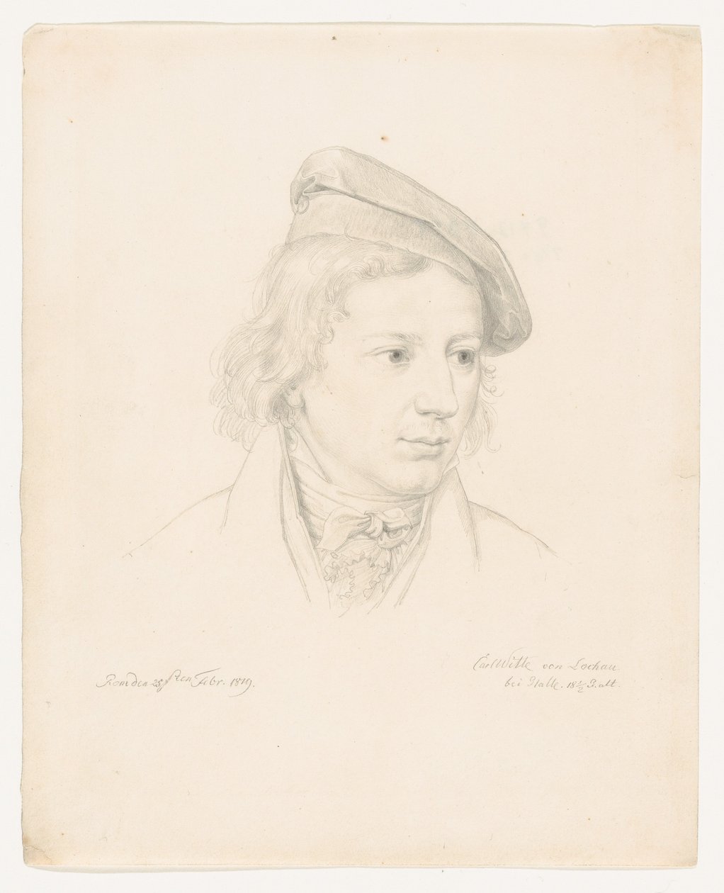 Porträtt av Johann Heinrich Friedrich Carl Witte av Samuel Amsler