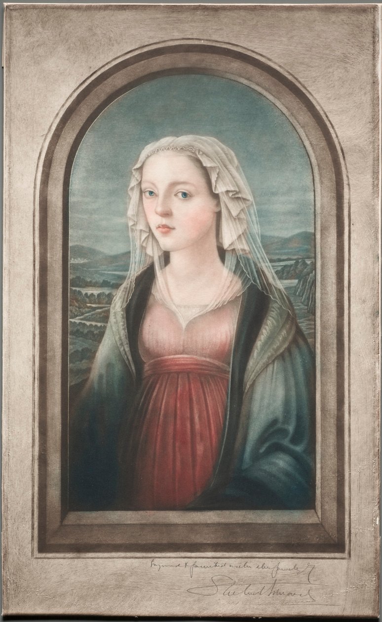 Madonna, 1800-1900-talet. av Samuel Arlent Edwards