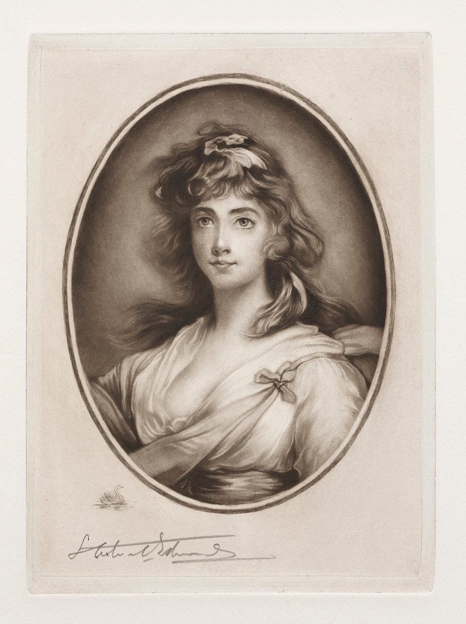 Miranda Mrs. Michael Angelo Taylor, 1800-1900-talet. av Samuel Arlent Edwards