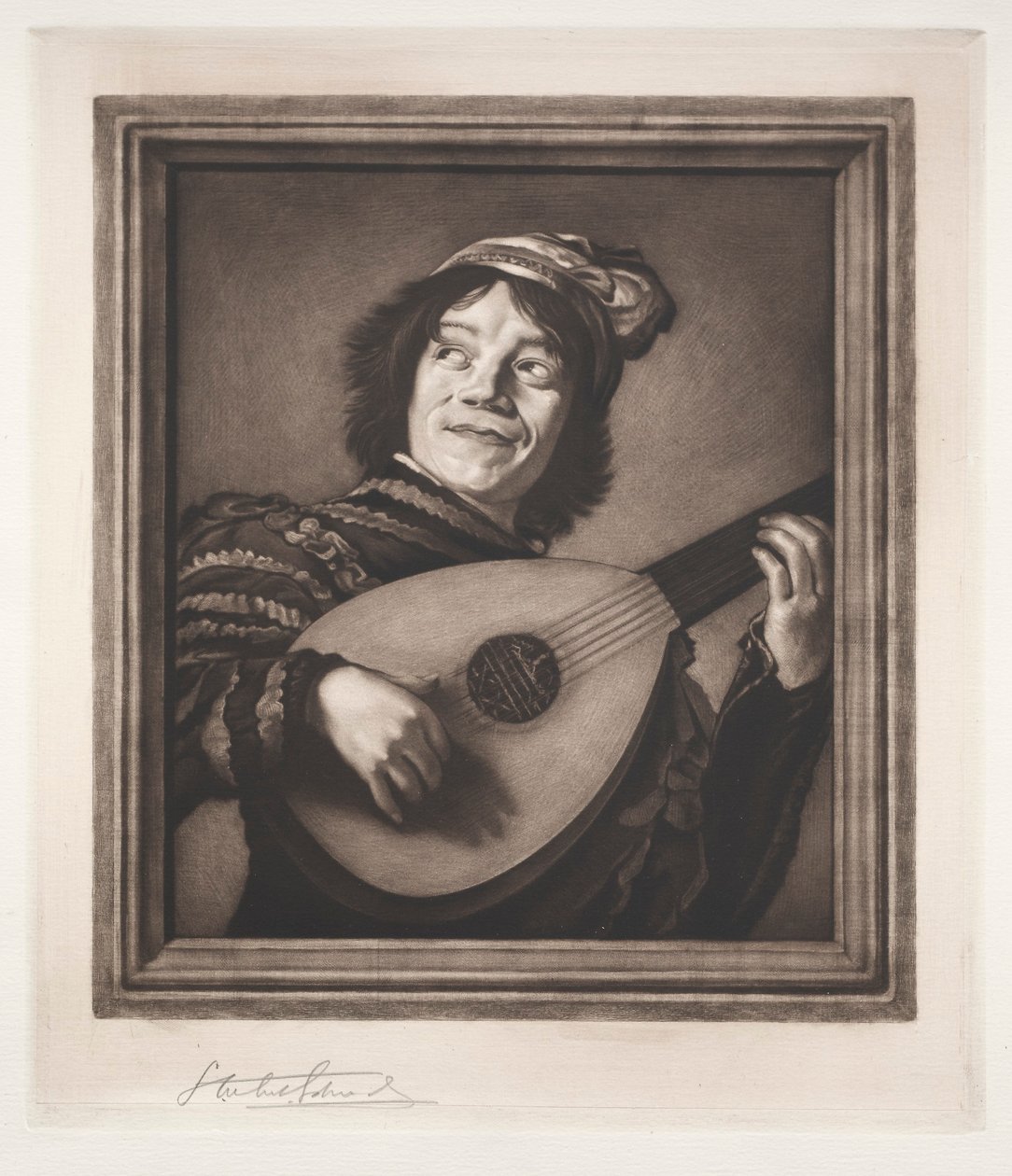 Lutspelaren, 1800-1900-talet. av Samuel Arlent Edwards