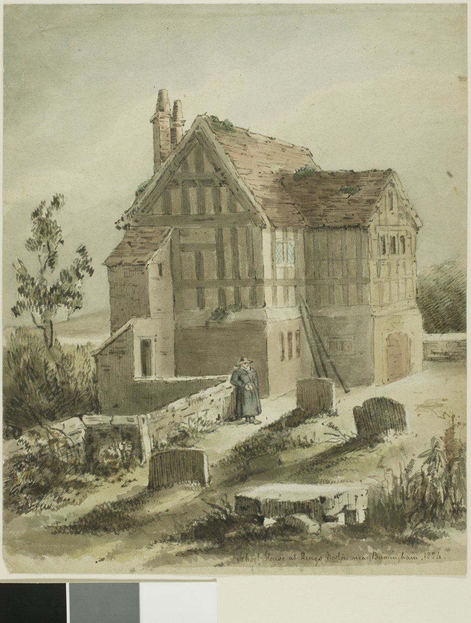 School House på Kings Norton nära Birmingham av Samuel Austin