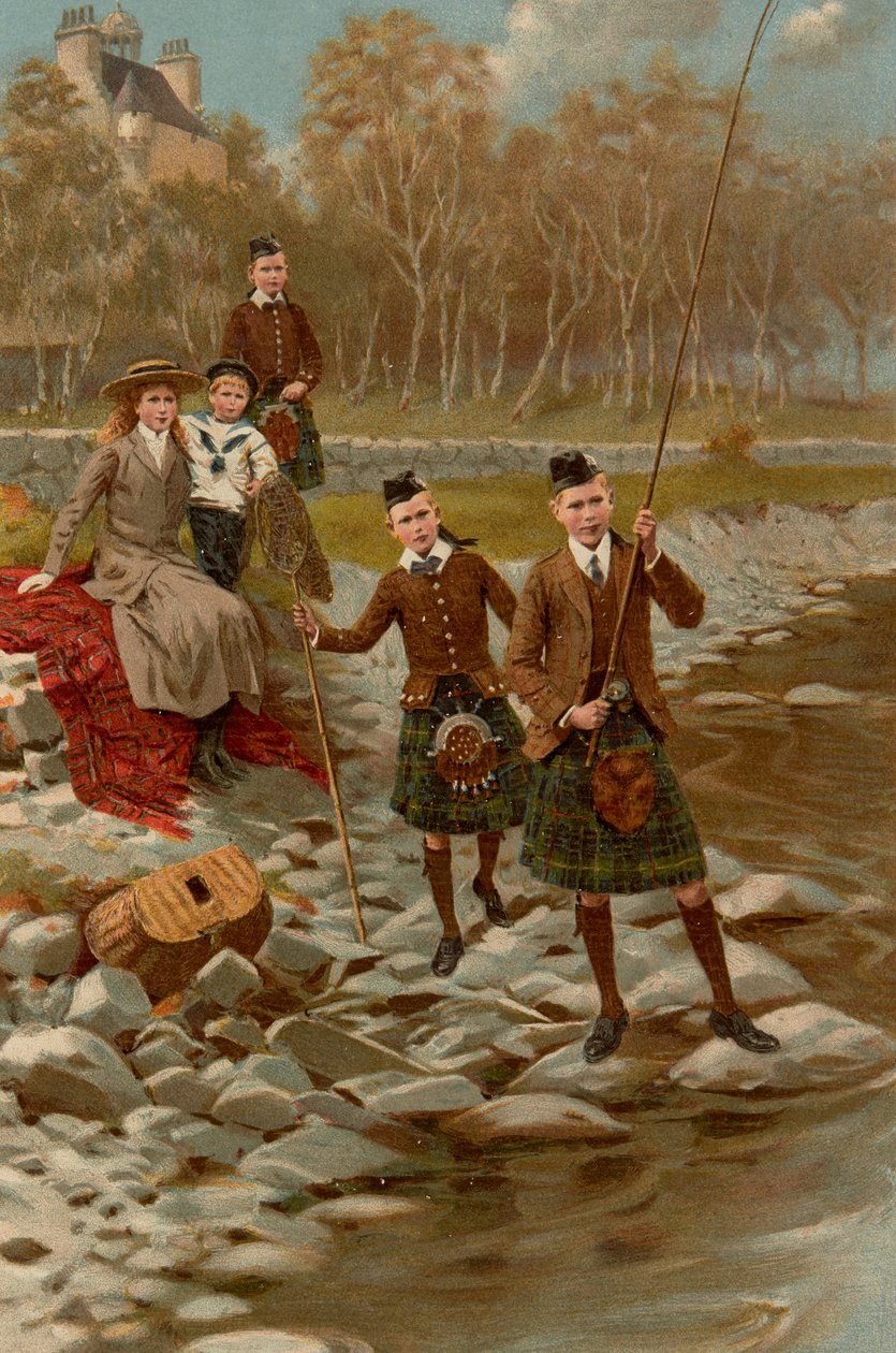 De yngre barnen till kung George V och drottning Mary av Samuel Begg