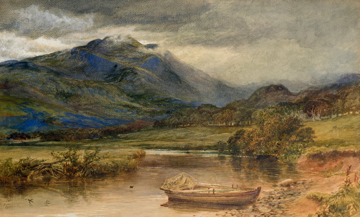 Ben Ledi från Pass of Leny av Samuel Bough