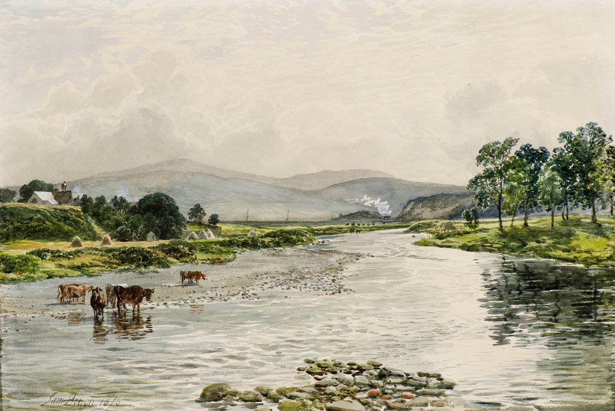 Crawford kyrka av Samuel Bough