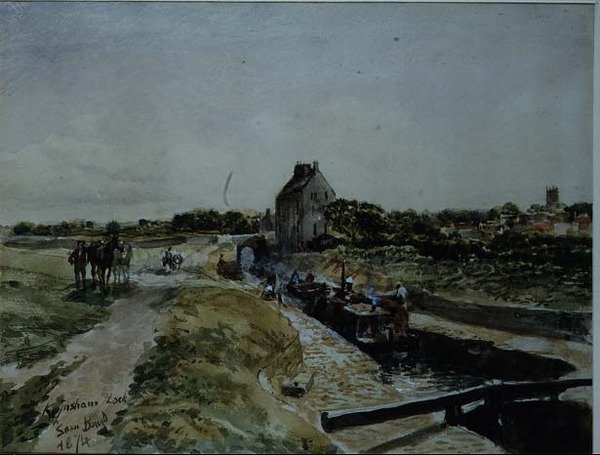 Keynsham Lock av Samuel Bough