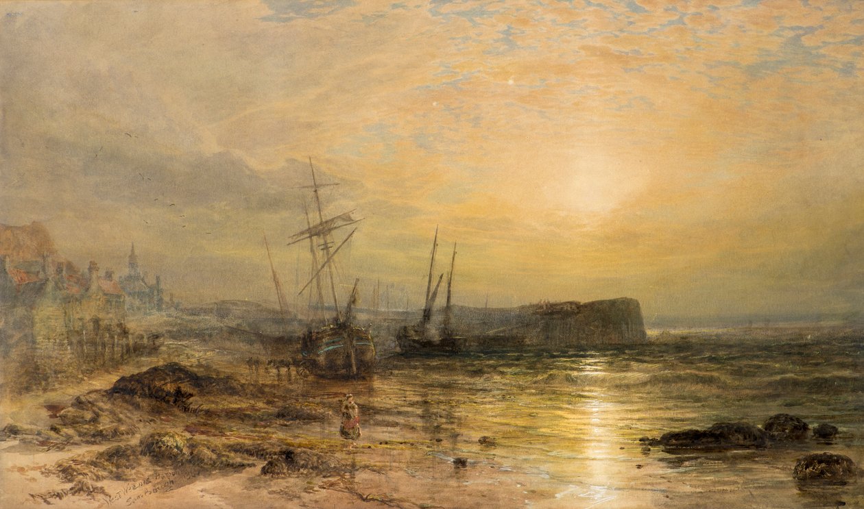 West Wemyss hamn av Samuel Bough