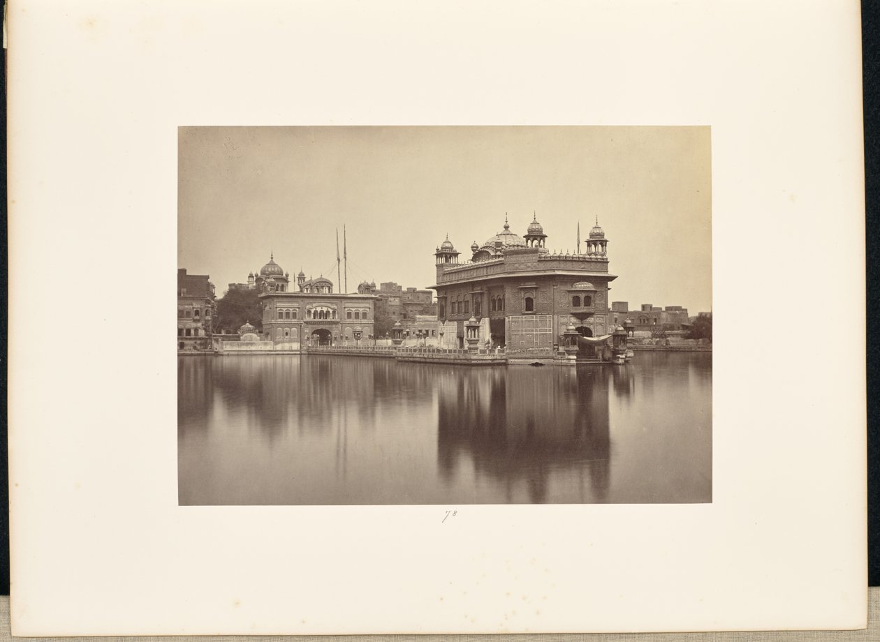 Amritsar; Gyllene templet av Samuel Bourne