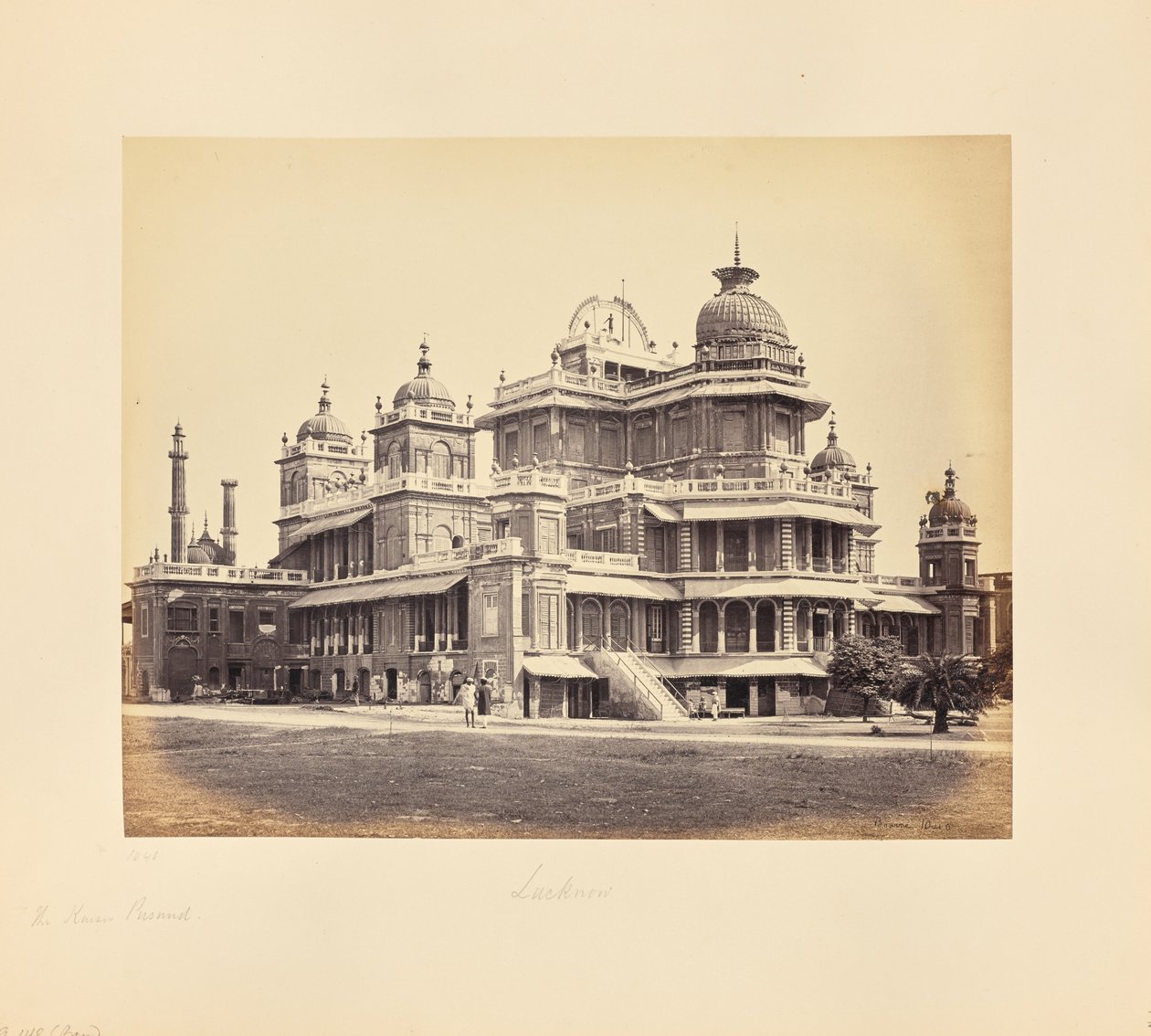 Lucknow; Kaiser Pasund från sydväst [sic] av Samuel Bourne