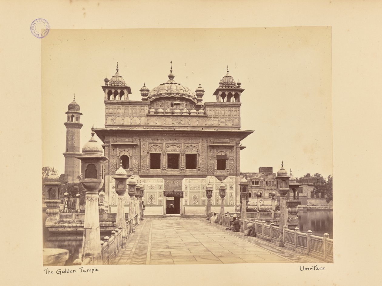 Gyllene templet, Amritsar av Samuel Bourne