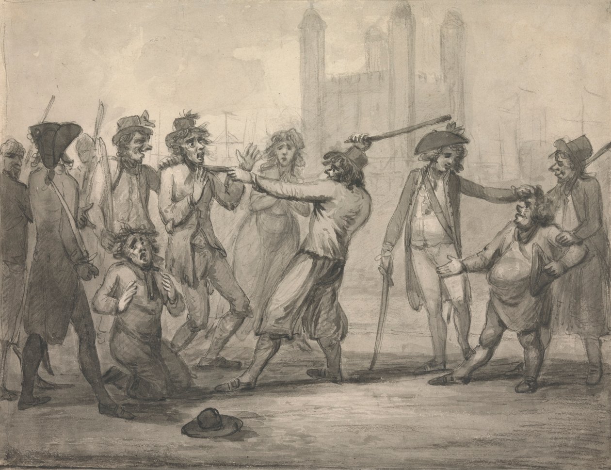 Bemannar flottan av Samuel Collings