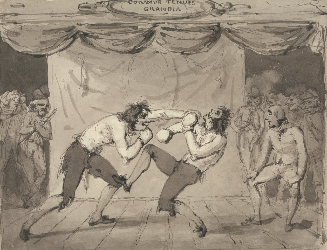 Artig nöje av Brute Beasts på Lyceum av Samuel Collings
