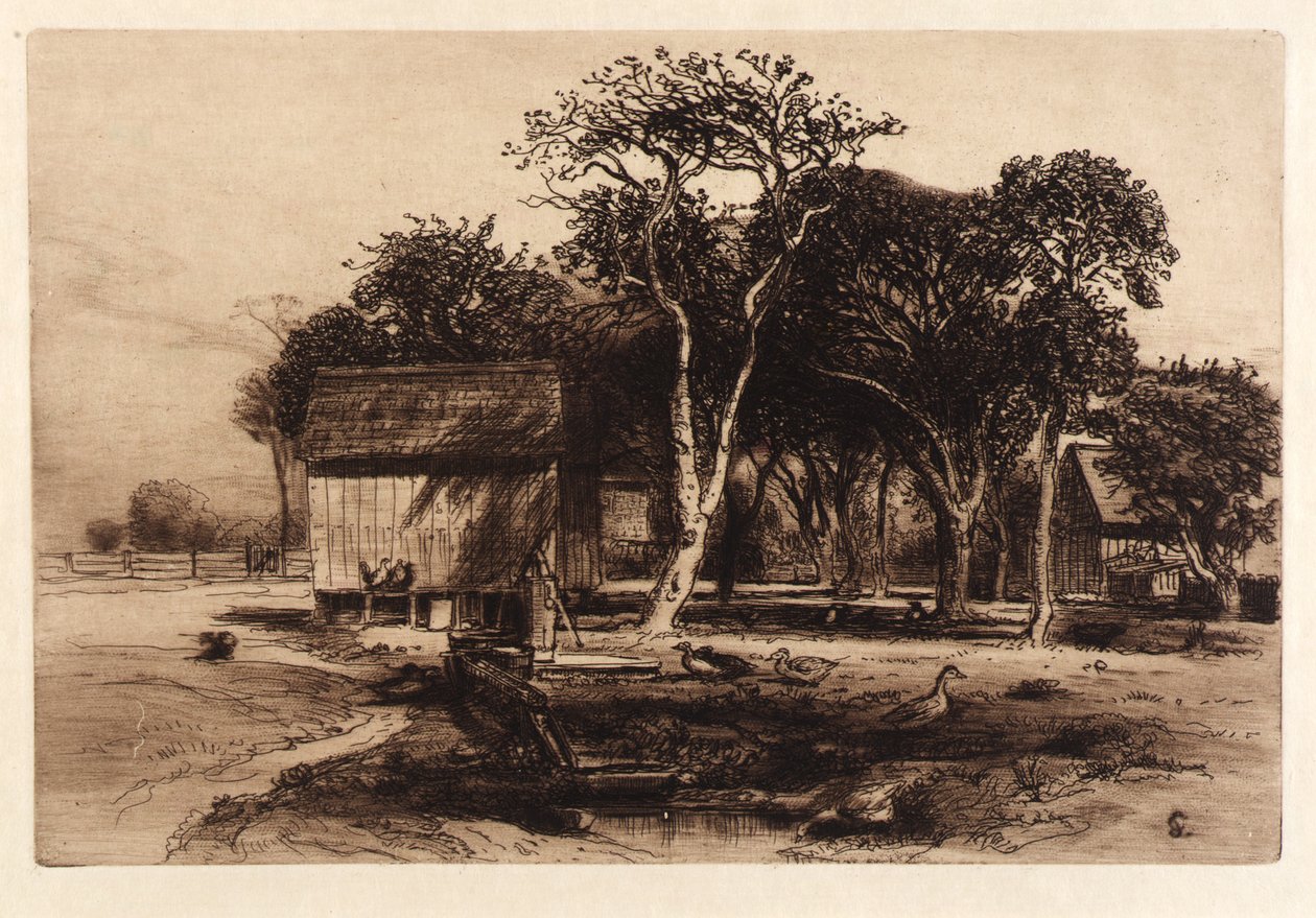 (Utan titel) av Samuel Colman